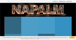 Desktop Screenshot of napalm.de