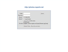 Tablet Screenshot of photos.napalm.net